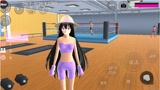 樱花校园模拟器：今天是一位拳击女孩，跑去拳击馆单挑结果打不赢