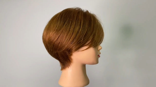 女士短发精剪发型修剪,供发型师参考