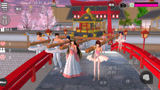 樱花校园：神社八仙抬轿太壮观了，没想到芭蕾舞者们力气这么大