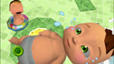 宝宝爱捣乱：放水给宝宝洗澡，塔米不小心把宝宝摔在了地上！