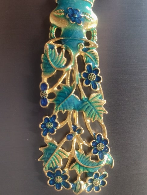 晾了三天滴油仿烧蓝终于完成啦!