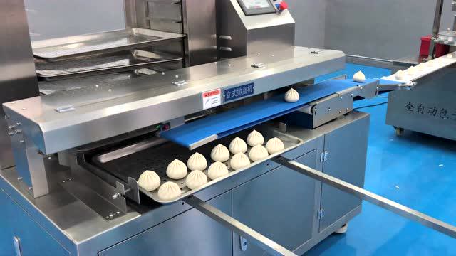 株洲全自动包子机 包子馒头一体机生产线视频