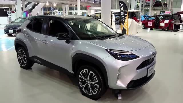 高清实拍2021款丰田致炫cross,颜值和空间真不赖,不要太喜欢了
