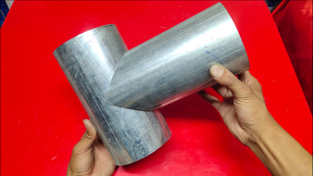 圆管马鞍口这样做,你见过没有,老师傅传下来的方法太实用了!