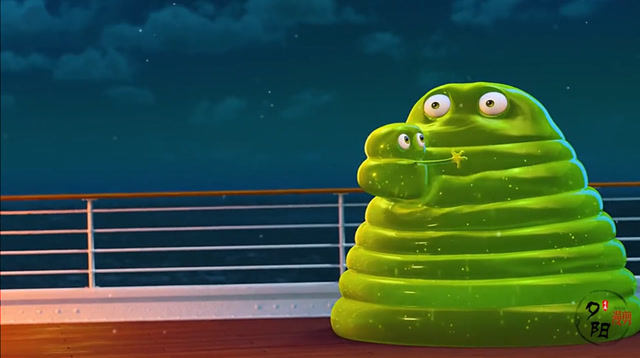 果冻怪晕船吐了个儿子出来