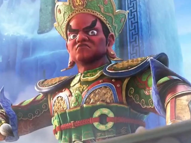 西游记之再世妖王广目天王有点可爱啊像极了楼下门口保安老大爷