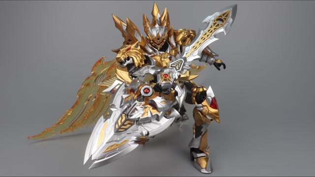 【型模玩赏】响指动漫 铠甲勇士 帝皇侠