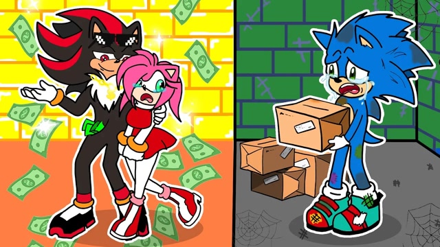 刺猬索尼克黑暗索尼克与索尼克之间女朋友会选择他们谁