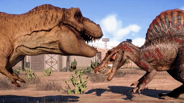 狂暴龙 vs "苏"暴龙,棘龙 ~ 侏罗纪世界进化 2 代