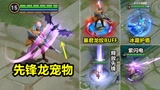 主宰暴君BUFF优化：暗影先锋变成宠物跟随！冰霜护盾有雪花！#王者荣耀