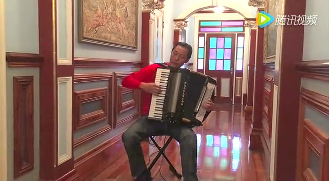 王迟手风琴独奏《在巴黎的天空下》