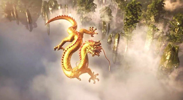耗资一亿人民币打造的中国龙,这应该是目前特效最好的中国龙吧!