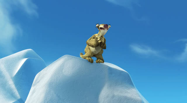 冰河世纪中的松鼠斯克莱特,一生都在追坚果.