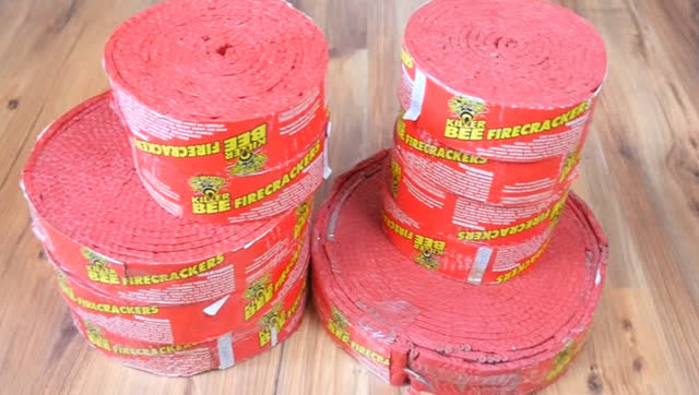 十万个鞭炮一次点燃会是怎样的壮观场面!