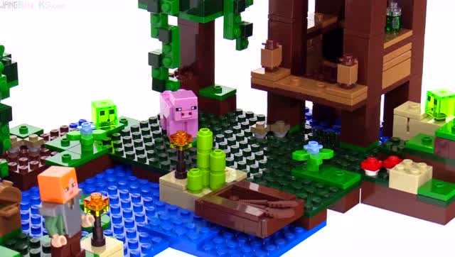 乐高lego 21133我的世界 巫师小屋