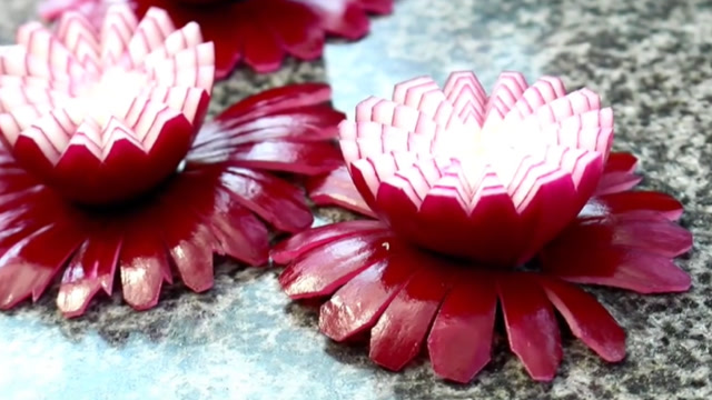 特级厨师不外传的洋葱莲花摆盘,简单易学!