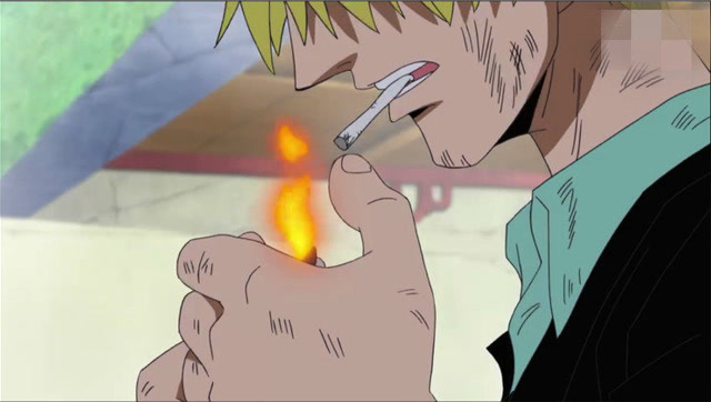 海贼王:我学山治抽烟姿势,没想到被打了