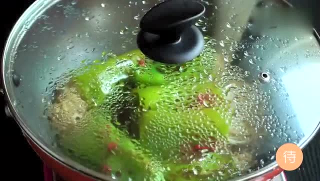 无敌下饭的素菜：青椒酿金针菇