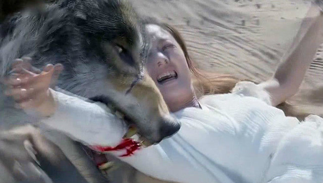 宇文怀放狼咬婢女,死伤无数,婢女被狼拖行数十米