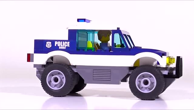 lego乐高积木城市系列60007高速追逐快速搭建