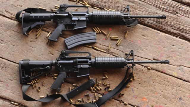 靶场现身大学生射击ak74m 要从学生抓起?