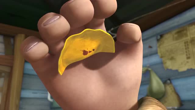 熊出没 光头强大叫:黄金饺子竟然是假的,怎么会这样!