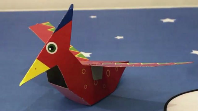 会飞的恐龙翼龙手工制作