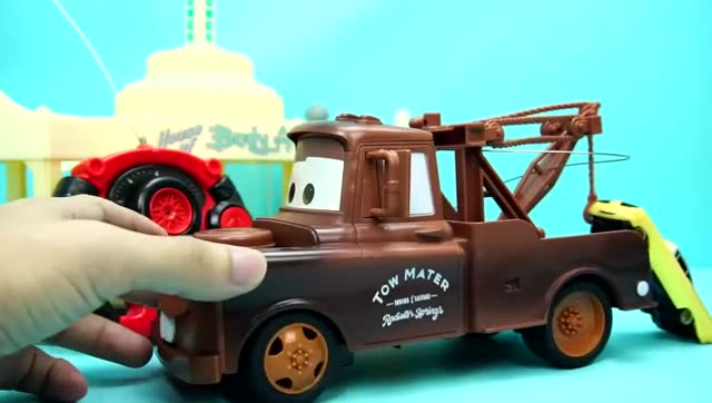 少儿益智玩具:汽车总动员 可遥控的大号板牙汽车 迪士尼玩具