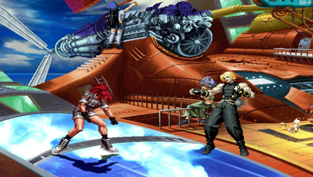 拳皇乱斗:鬼莉安娜vs爱德尔 军刀碰到腿刀谁更锋利