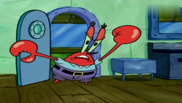 海绵宝宝:生气地蟹老板问,海绵宝宝厨房出现了什么状况