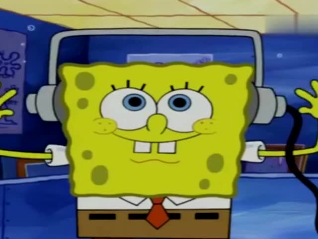 海绵宝宝被扇贝夹成这个样子真的不疼吗?