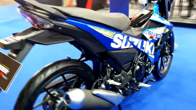 铃木人妖raider150新款水冷电喷上市 世界150之王