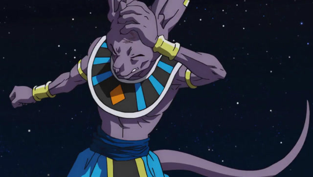 七龙珠:稳操胜券的比鲁斯,没有想到孙悟空会用如此下三滥的招数?