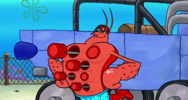 海绵宝宝考驾照刚被淘汰就看到了拉里炫耀他的改装赛车,心情复杂