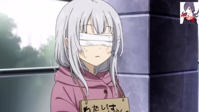 搞笑动漫:双目失明的小女孩还受人歧视,好心酸!