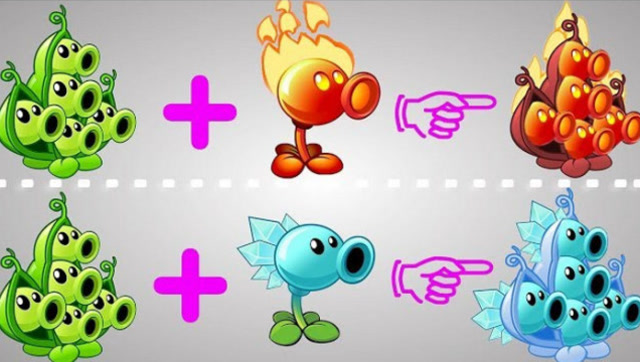 豌豆荚加上寒冰射手力战博士的未来机甲,第二局