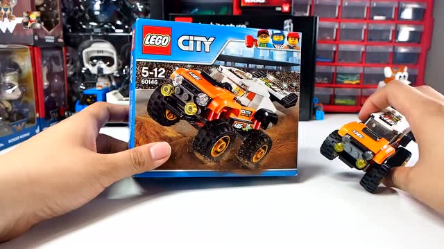 乐高搭建: 乐高城市组60146巨轮特技卡车评测