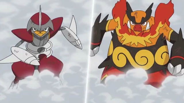 最强的宝可梦?格斗之王——炎武王,靠着力量,碾压劈斩司令!