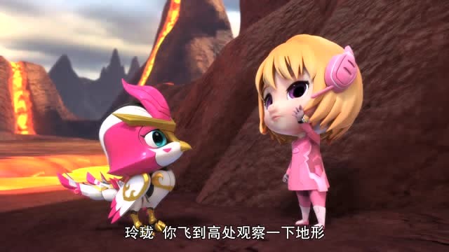 猪猪侠之超星萌宠:菲菲让玲珑出来帮忙,是一只鸟!