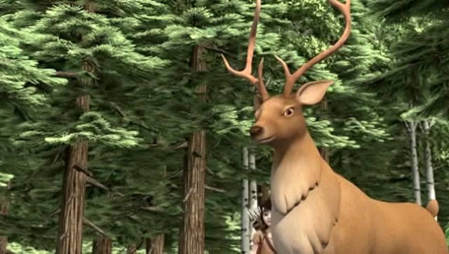 熊出没之探险日记:森林的孩子,神秘的训鹿少年