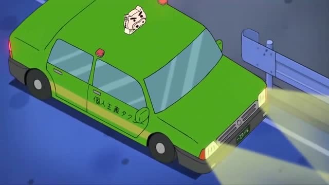 《蜡笔小新》出租车司机新之助!