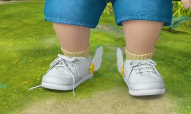 熊熊乐园2:光头强穿了一双新鞋子,可是他好像不会系鞋带啊