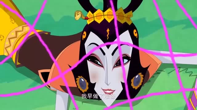 葫芦娃 : 蛇精都被抓起来了,但她还那么高兴