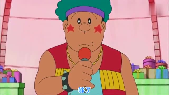 胖虎宣布复出当歌手,大雄等人十分痛苦!