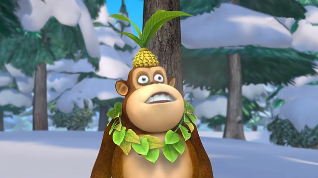 熊出没:吉吉国王好能吃啊,吃了20根香蕉