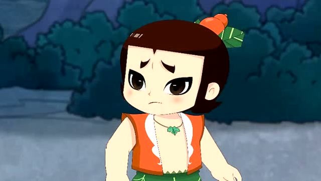 新葫芦娃:二娃看着被自己伤害的兄弟流出眼泪,他为什么这样做?