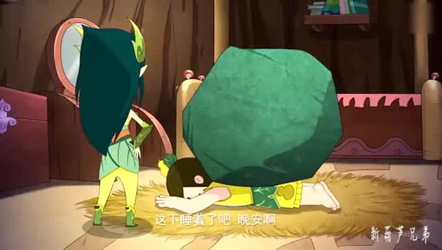 葫芦娃: 为了克服自己的弱点,三娃竟然要被石头压着