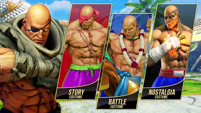 【a9vg】街霸5新角色沙盖特