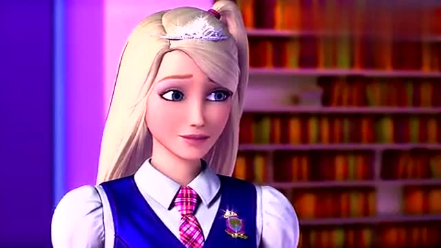 芭比公主学院:校长口出名言布莱恩信心大增并给校长爱的抱抱