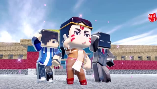 迷你世界卡卡two people三人舞,妖娆的小卡卡